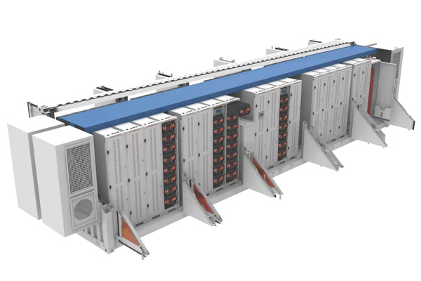 Système de stockage d'énergie de batterie industrielle de 5,76 MWh, système de stockage d'énergie de batterie, alimentation industrielle, BESS industriel, EPS industriel, batterie haute puissance, batterie industrielle, batterie d'alimentation supérieure, batterie au lithium